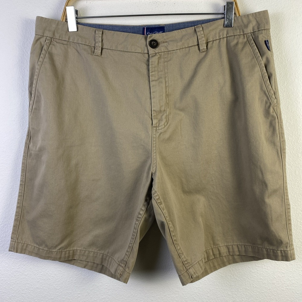 Jack O'Neill Collection Shorts Men 36 Beige Khaki 100% Cotton Chino Golf Outdoor